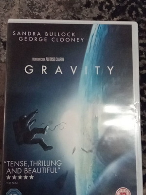 Gravity DVD like new with English subtitles