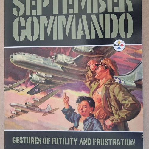 September Commando graphic design book like new