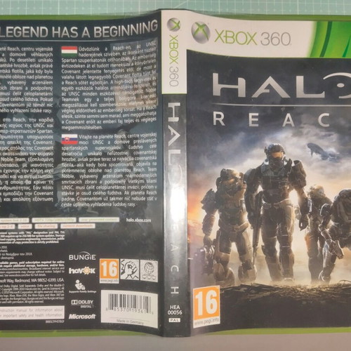 Halo Reach Xbox 360 game