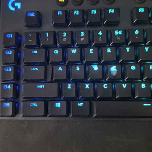 Logitech G915 Lightspeed Wireless Mechanical Keyboard GL Tactile like new