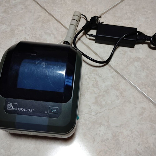 Zebra GK420d thermal label printer