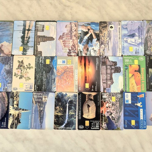Phone card collection used, 1,410 pieces, mainly OTE