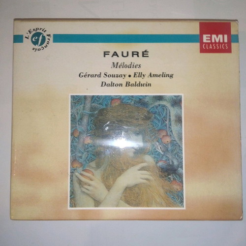 Gabriel Fauré Melodies 4xCD used, classical