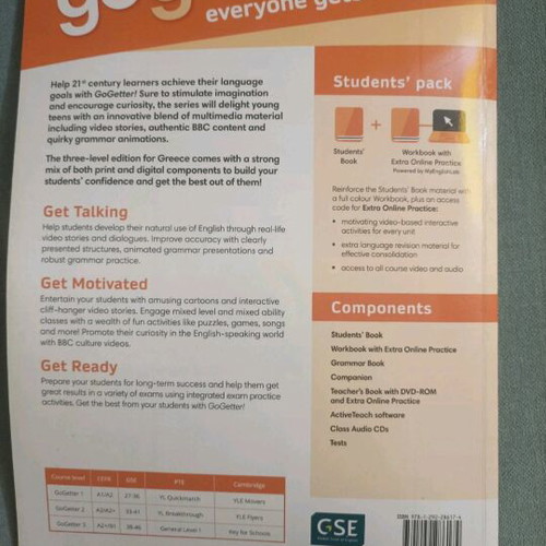 Go getter 2 workbook used, English