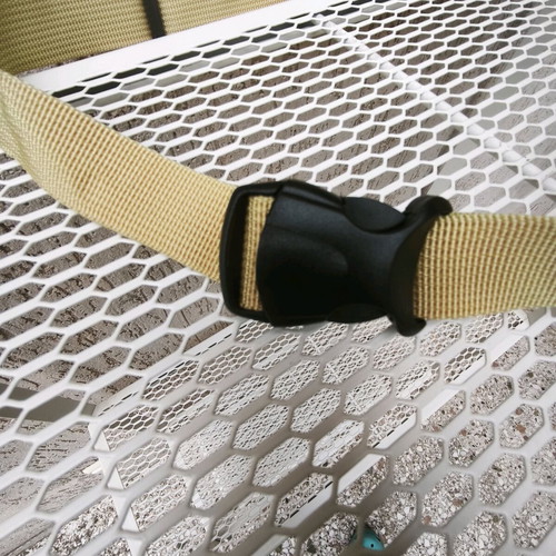 Waist bag metallic gold like new