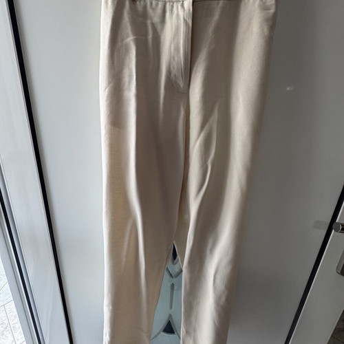 Sinsay summer pants used, beige, size XXS