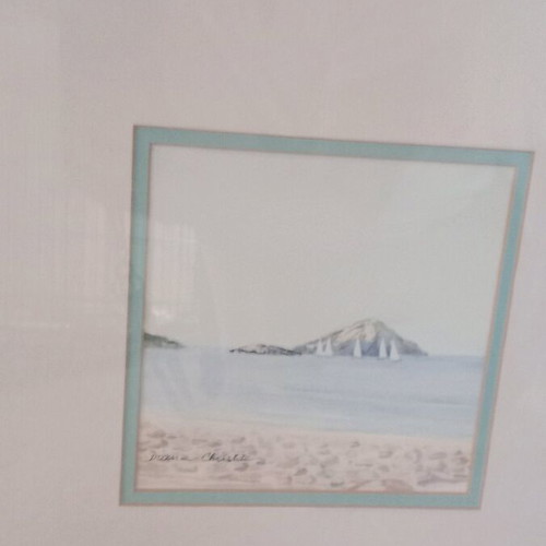 Watercolor painting new, dimensions 34×34