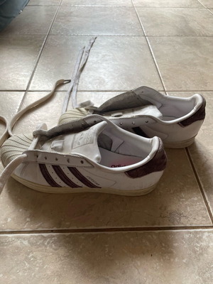 Adidas Superstar μεταχειρισμένα αθλητικά παπούτσια νούμερο 38 μαύρο και άσπρο