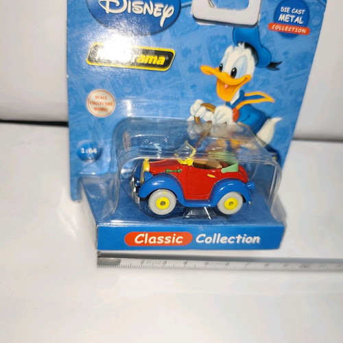 Motorama Disney Donald Duck Car 1:43 new sealed rare