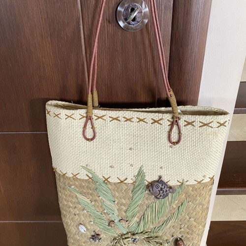 Hunter Beach Shoulder Bag New Beige Brown