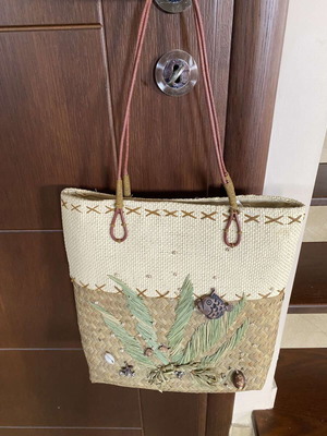 Hunter Beach Shoulder Bag New Beige Brown