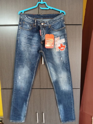 Dsquared2 Jeans New, Size 46, Blue