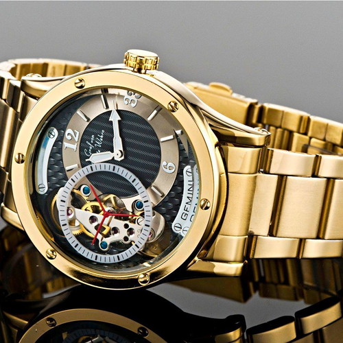 Monte Wehro Crotone Gold wristwatch