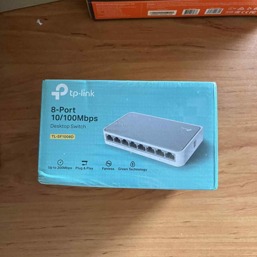 TP-LINK TL-SF1008D Unmanaged L2 Switch with 8 Ethernet Ports new