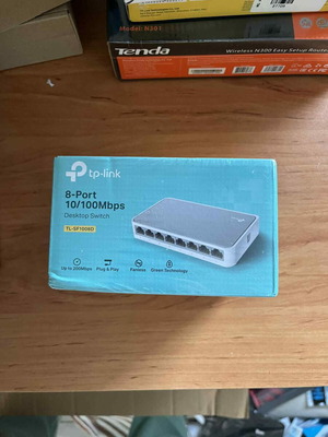 TP-LINK TL-SF1008D Unmanaged L2 Switch with 8 Ethernet Ports new