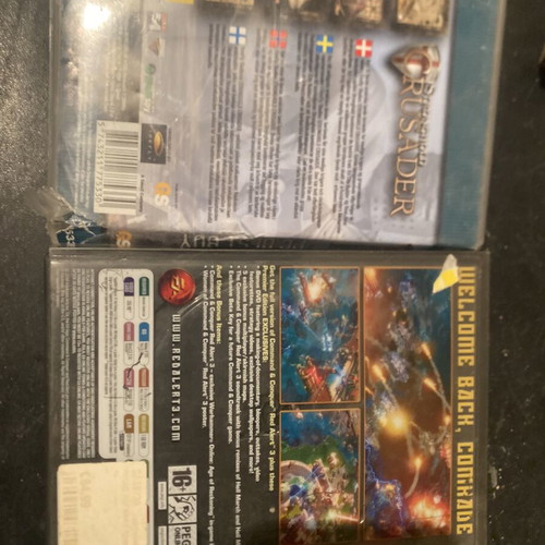 Command and Conquer 3 and Stronghold Crusader PC games