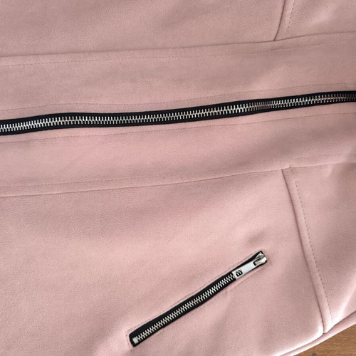 Suede skirt pink BSB like new, size S