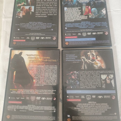 Batman DVD set, 4 collectible movies