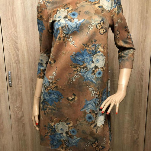 Sweet Miss dress new, size M/L, brown multicolor