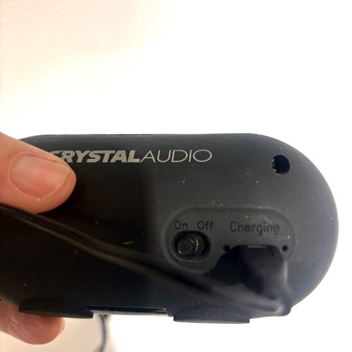 Crystal Audio Bluetooth speaker like new