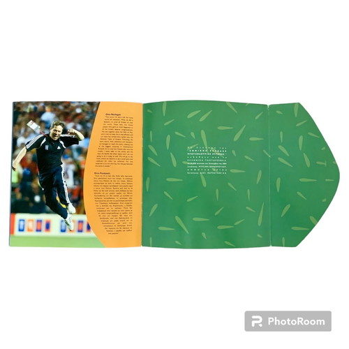 Euro 2004 collectible stamps new, fully completed booklet
