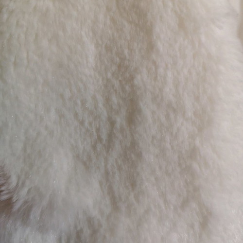 Angelo Psarros ecological fur new, white, size M