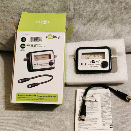 Satellite Finder Goobay new unused
