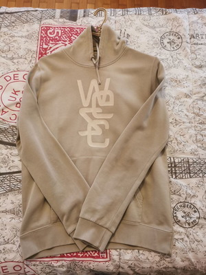 Wesc sweatshirt used, size large, beige
