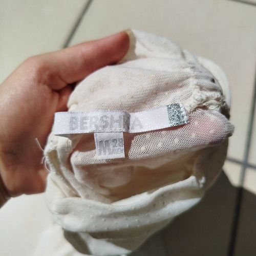 Bershka transparent turtleneck top vintage, like new