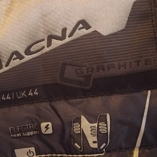 Macna Graphite XL Motorcycle Jacket like new, 3-season touring