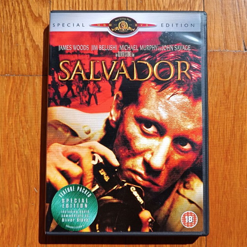Salvador DVD μεταχειρισμένο χωρίς ελληνικούς υπότιτλους