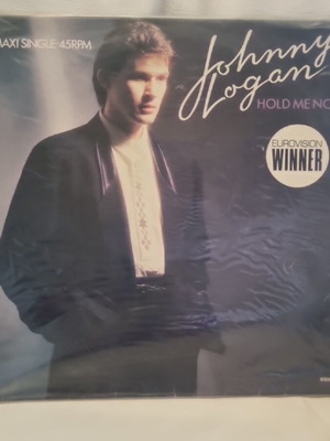 Johnny Logan Hold Me Now vinyl maxi single 45RPM used