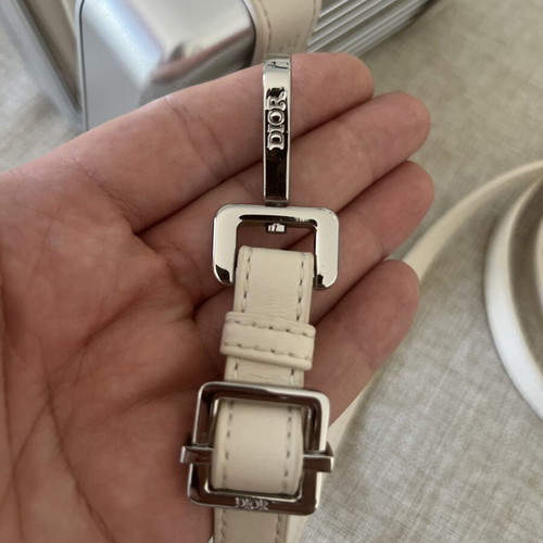 Dior x Rimowa Aluminum Clutch Like New, Gray