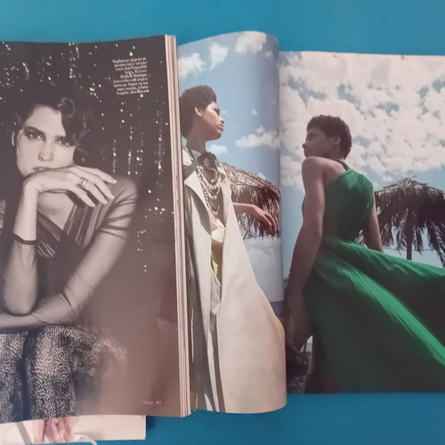 Fashion magazines like new, pack of 4, 2019 issues