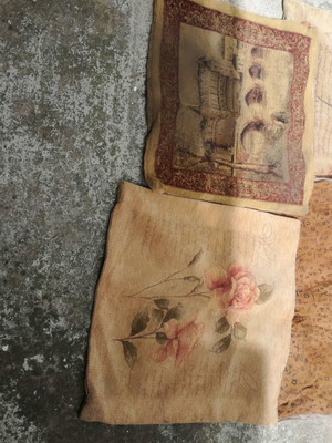 Cushion covers for sofa, new, set of 4 pieces