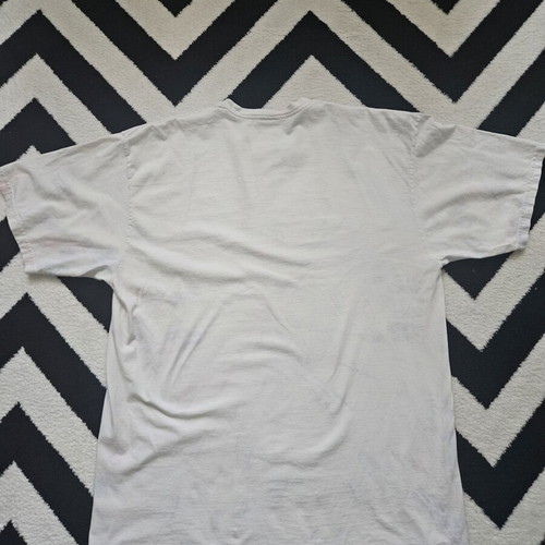 Stussy men's t-shirt XL white and pink like new