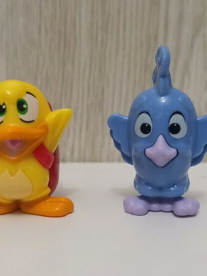 Kinder Surprise Joy figures miniatures used, Funny Natoons Nature animals set