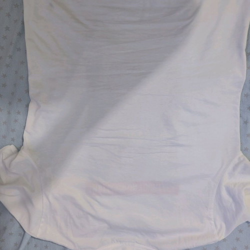 Zara men's t-shirt with Mona Lisa print large like new, white