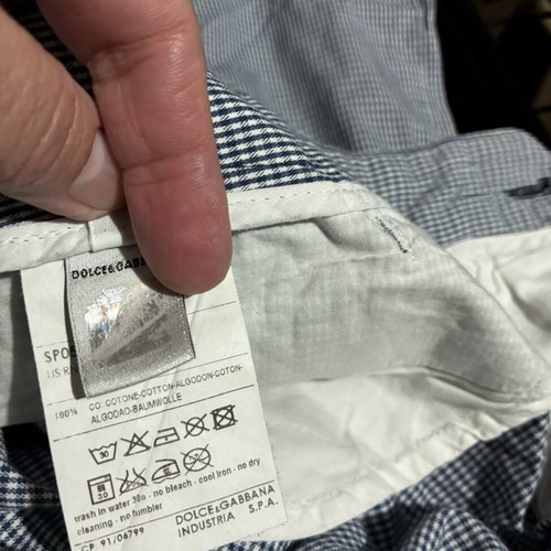 Dolce&Gabbana capri like new, size M 38 10, blue
