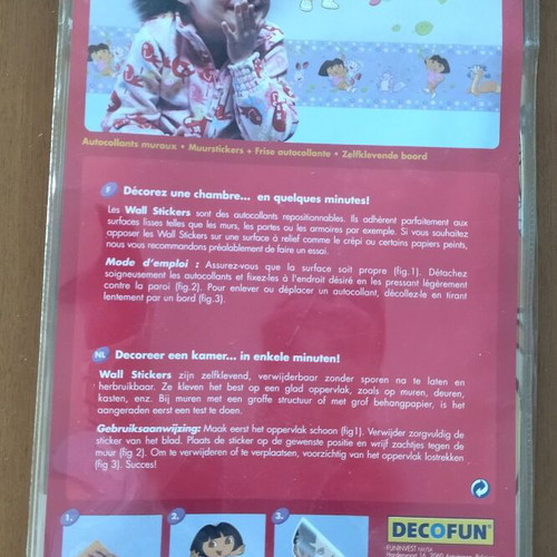 Dora wall sticker little explorer new