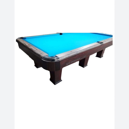 American billiard table, used, disassembled with accessories