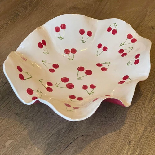 Ceramic handmade big plates new