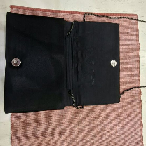 Women's crossbody bag used, black 23x14