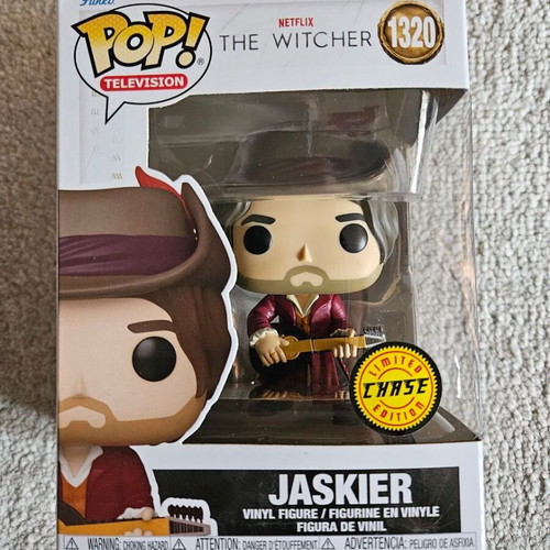 Funko Pop! The Witcher Jaskier Chase Limited #1320 new
