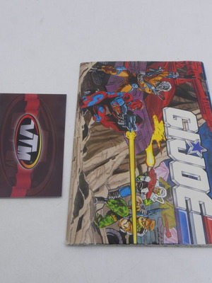 Vintage 1985 GI Joe comic book insert catalog brochure pamphlet used