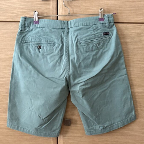 Funky Buddha Chino Bermuda Shorts Size 30 New Green