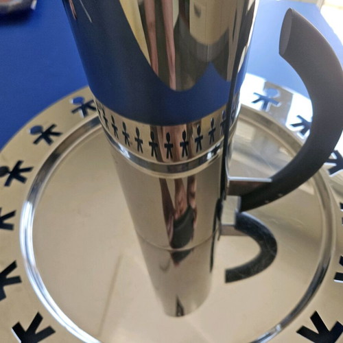 Alessi set with tray and jug like new