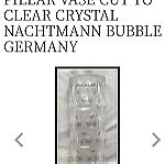  Βάζα ( ζευγάρι) Nachtmann. Vintage κρύσταλλο Γερμανίας.