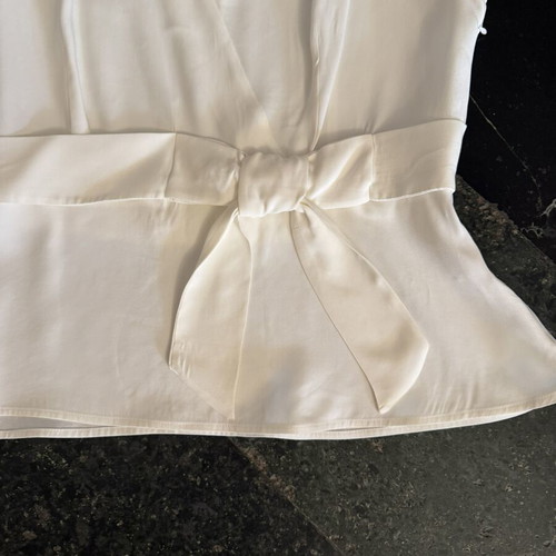 Vintage branded blouse XL white like new