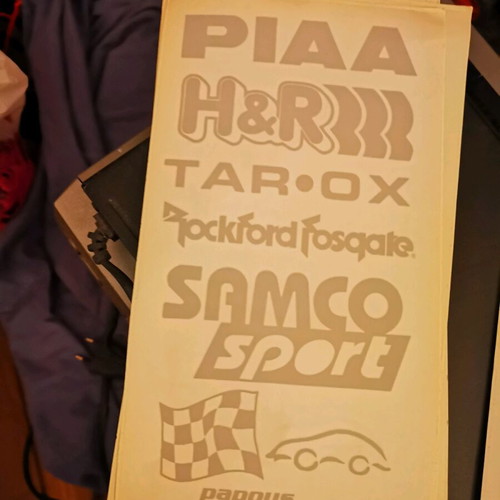 Car stickers new, pack